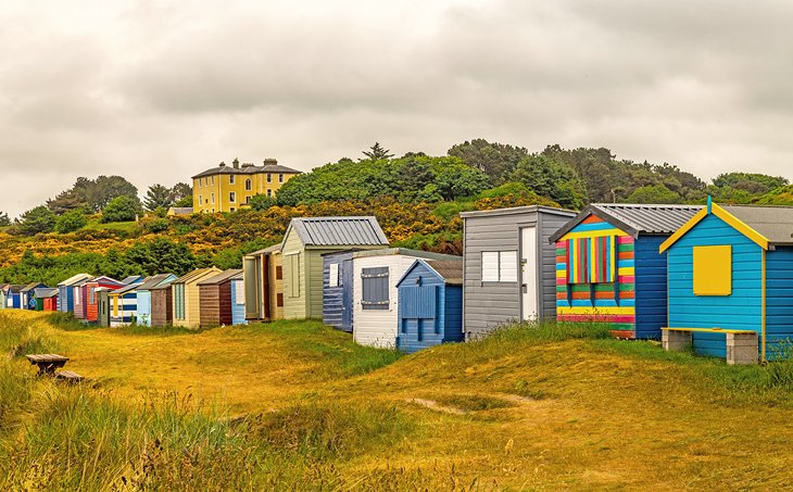 Beach huts in Hopeman