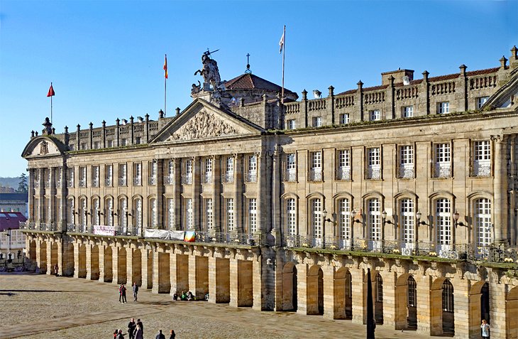 Palacio de Raxoi (City Hall) on the Plaza del Obradoiro