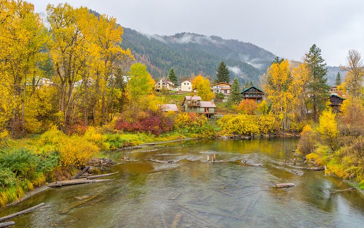 Leavenworth in the fall