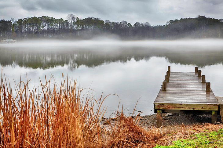 Fog on Lake Guntersville