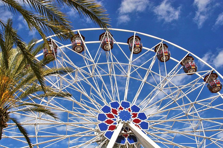 Ferris wheel at the Irvine Spectrum Center