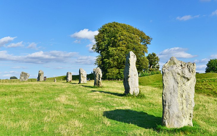 Prehistoric stones at Avebury