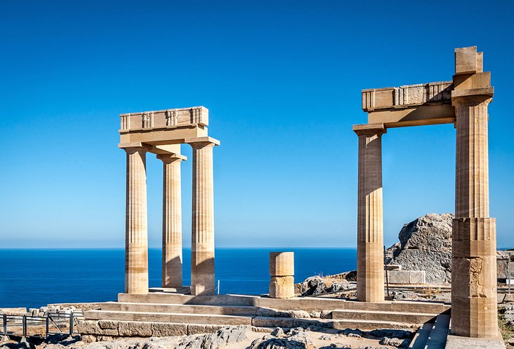 Acropolis in ancient Líndos