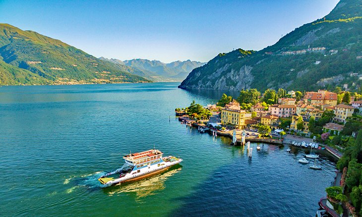 Ferry on Lake Como