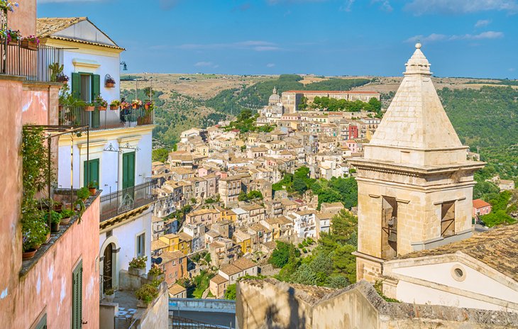 Santa Maria delle Scale overlooking Ragusa