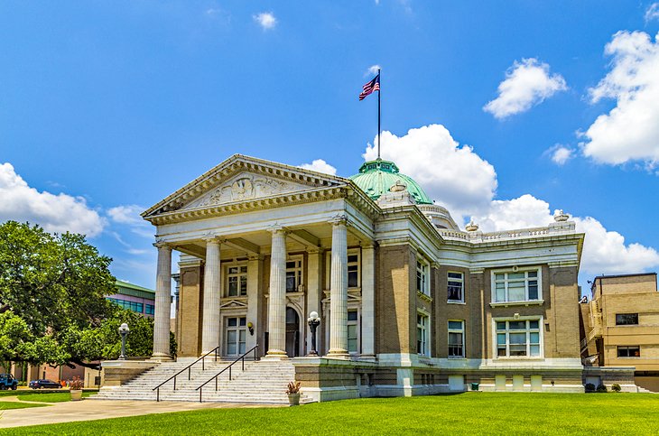 Historical building in Lake Charles