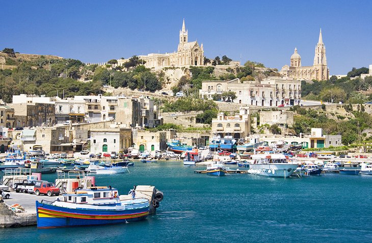 Fishing port on the Island of Gozo
