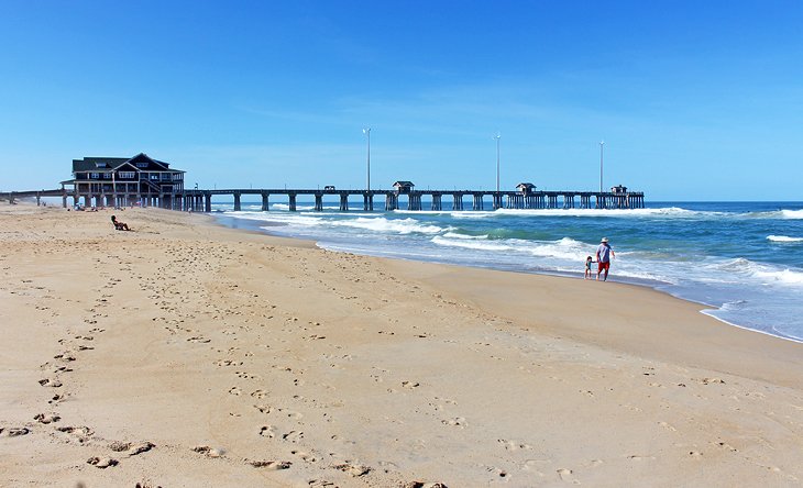 Jenette's Pier on Nags Head Beach