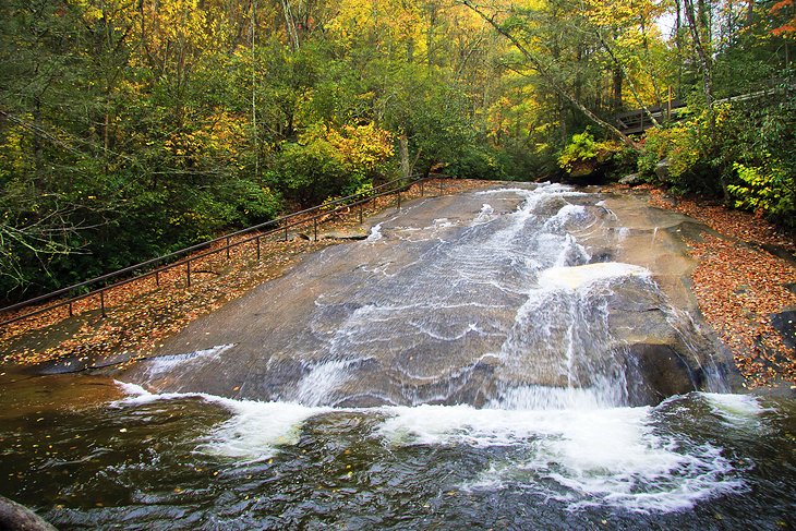 Sliding Rock Falls in the fall