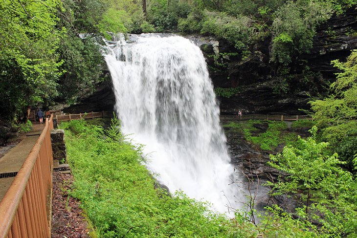 11 cascadas mejor valoradas en Carolina del Norte