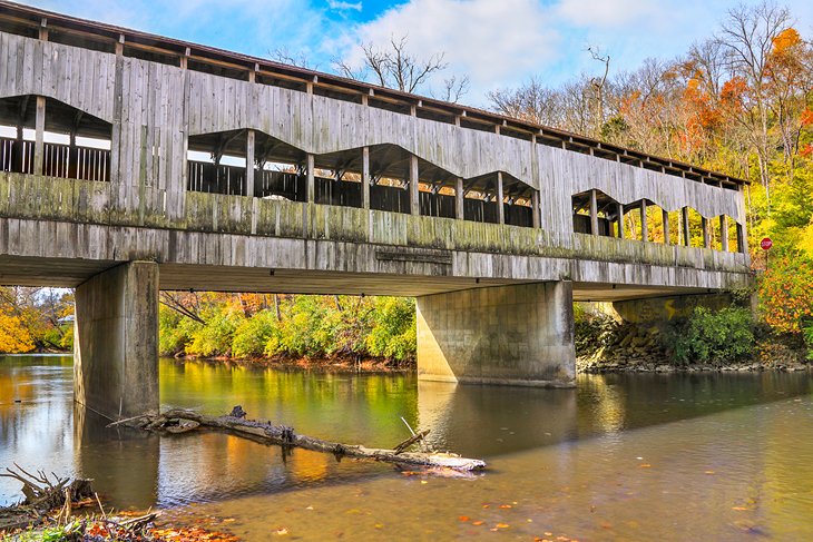 Pont couvert de Corwin M. Nixon, Waynesville