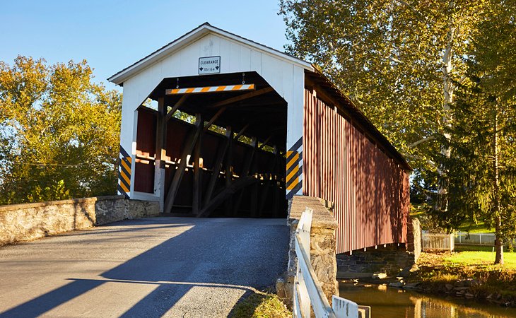 Erb's Mill covered bridge, Lititz