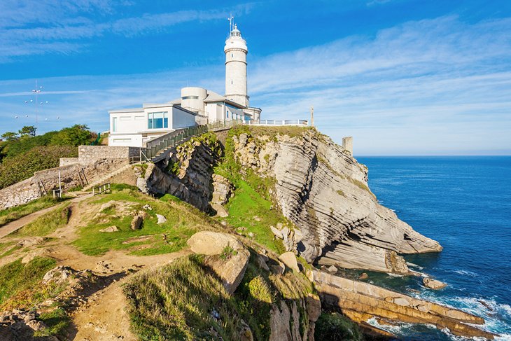 Faro de Cabo Mayor in the Parque de Cabo Mayor