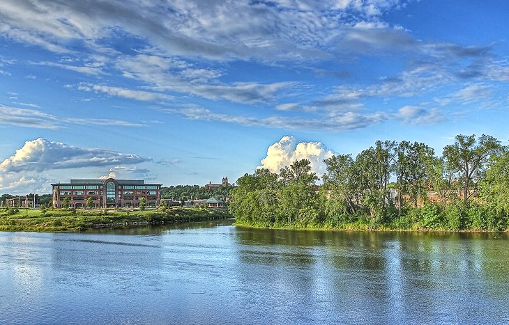 Confluence of the Chippewa and Eau Claire Rivers