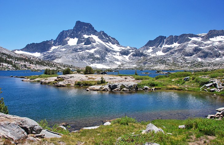 Thousand Island Lake and Banner Peak in Mammoth