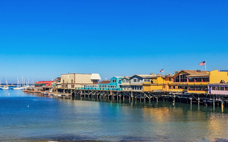Old Fisherman's Wharf in Monterey