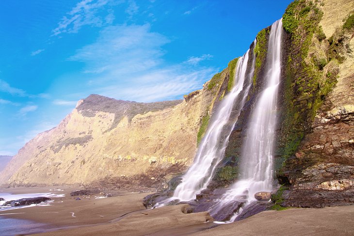 Alamere Falls in Point Reyes National Seashore