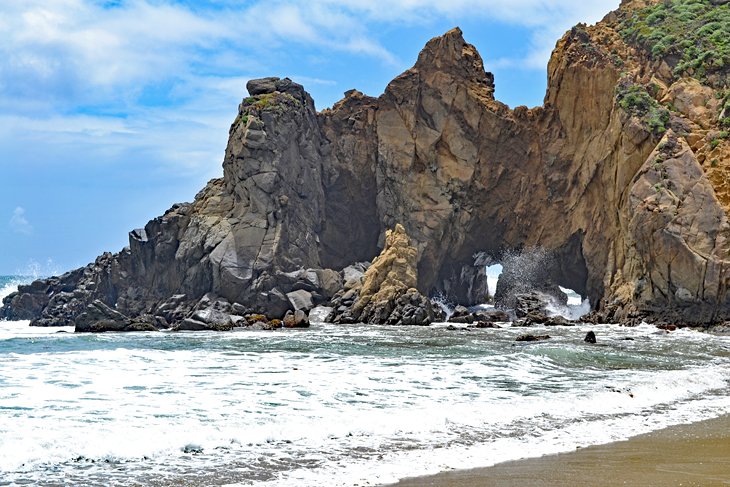 Pfeiffer Beach near Fernwood Campground & Resort