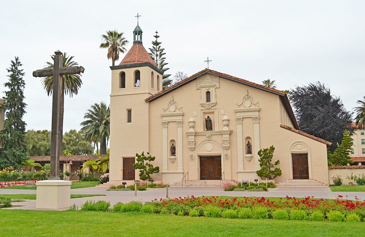 Mission Santa Clara de Asís on the Santa Clara University campus