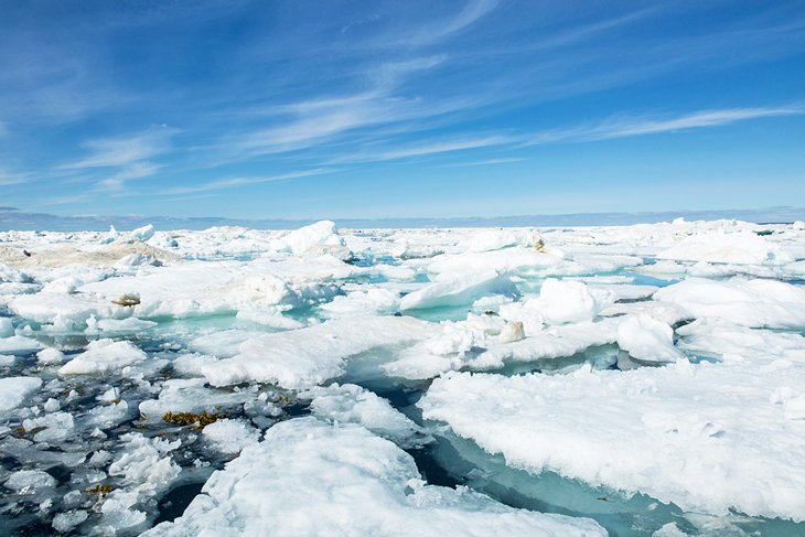 Ice on Hudson Bay