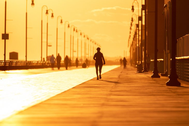 Long Beach boardwalk