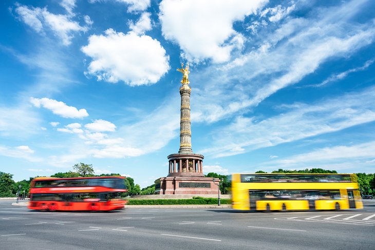 The Victory Column at Tiergarten, Berlin