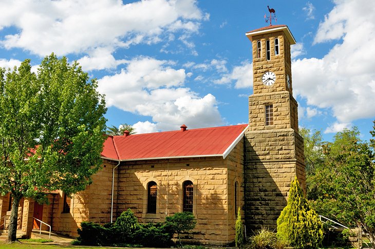 Sandstone church in Clarens