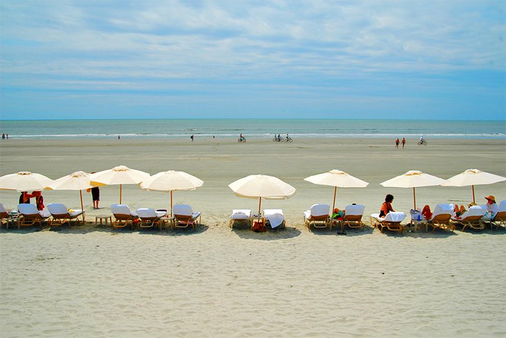 The beach on Kiawah Island