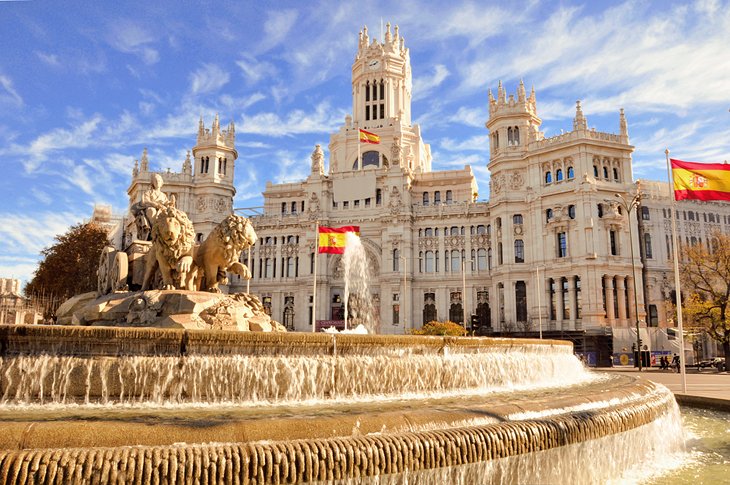 Cibeles Fountain in Madrid