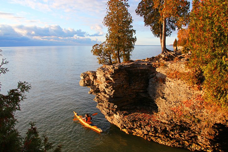 Kayak en Door County: 16 mejores ubicaciones