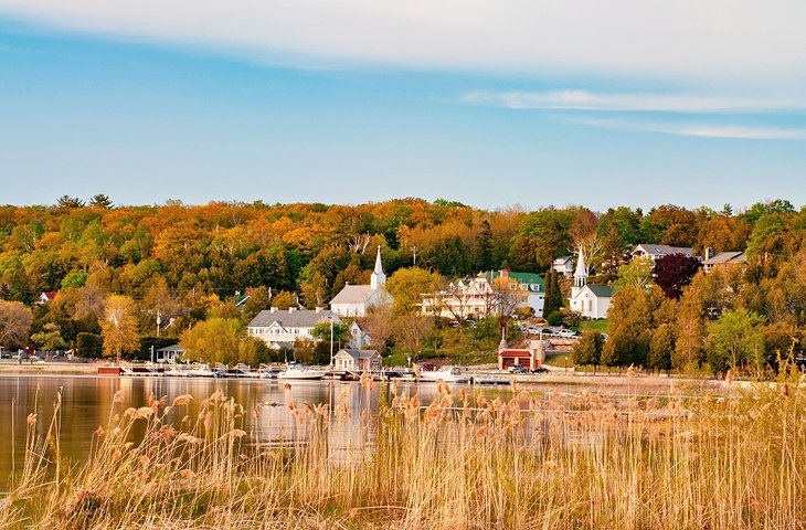 The village of Ephraim on Eagle Harbor