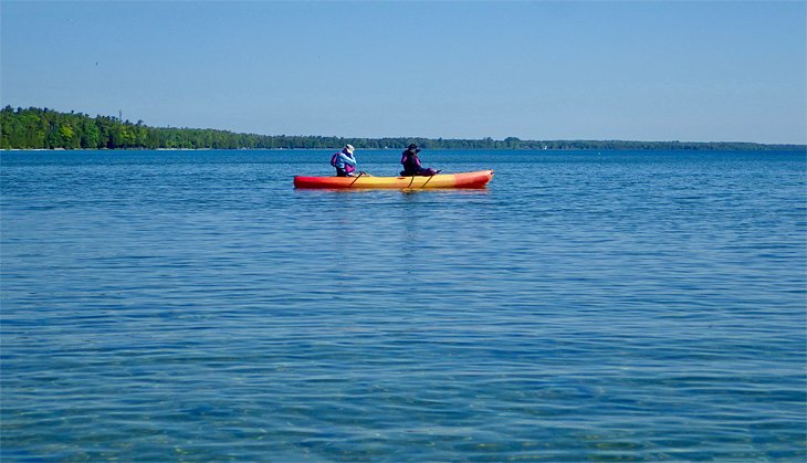 Fish Creek kayaking