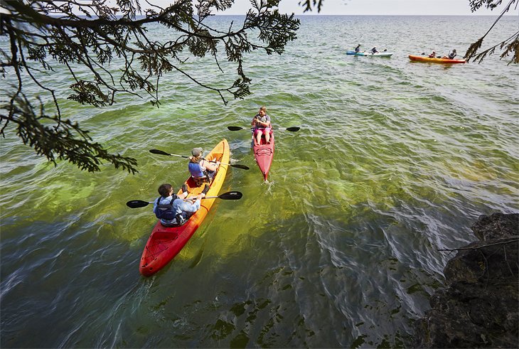 Kayak en Door County: 16 mejores ubicaciones