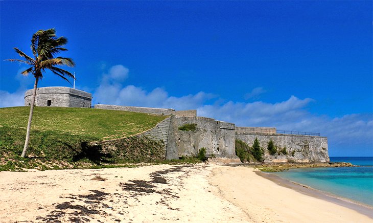 St. Catherine's Beach and Fort St. Catherine