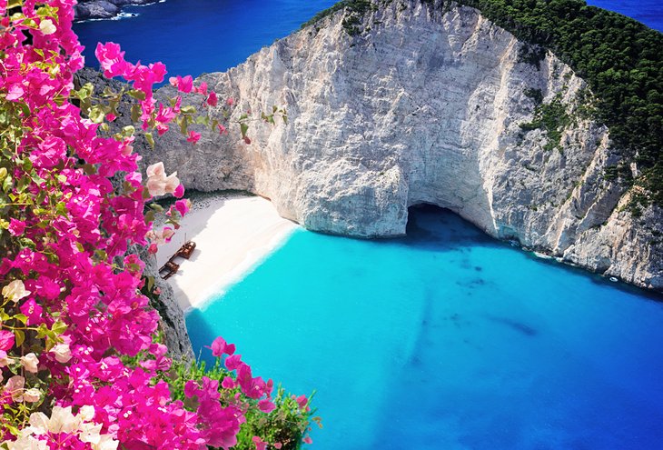 Aerial view of Shipwreck Beach