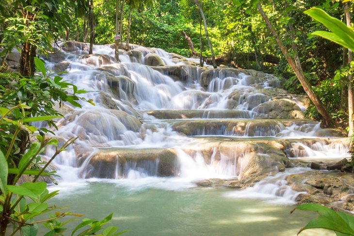 Dunn's River Falls near Ocho Rios