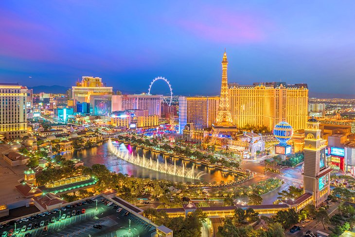 Las Vegas at night