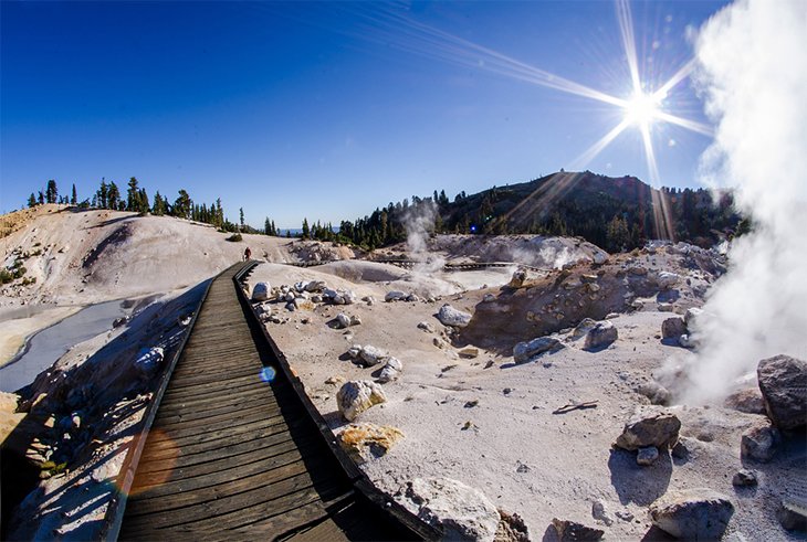 Bumpass Hell region of Lassen Volcanic National Park