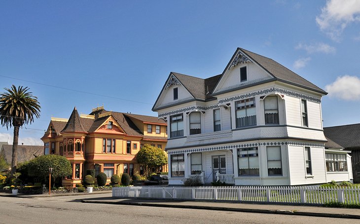 Victorian homes in Ferndale