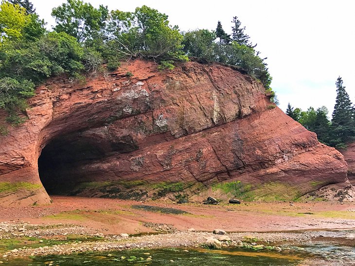 Sea cave near St. Martins