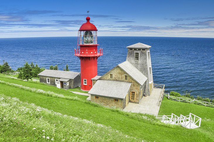 Lighthouse at Pointe à la Renommée