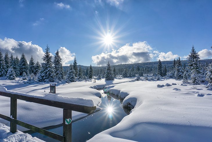 Winter in the Jizera Mountains