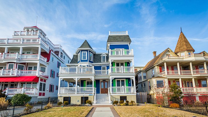 Cape May's beautiful Victorian homes