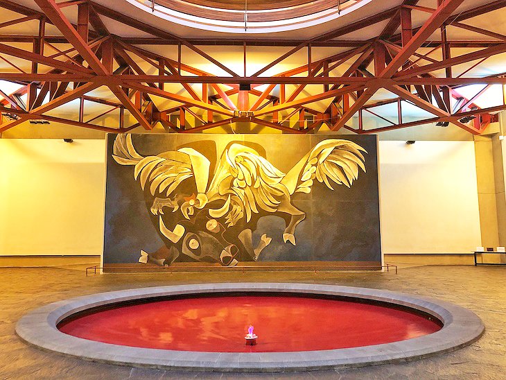 Interior of the Chapel of Man