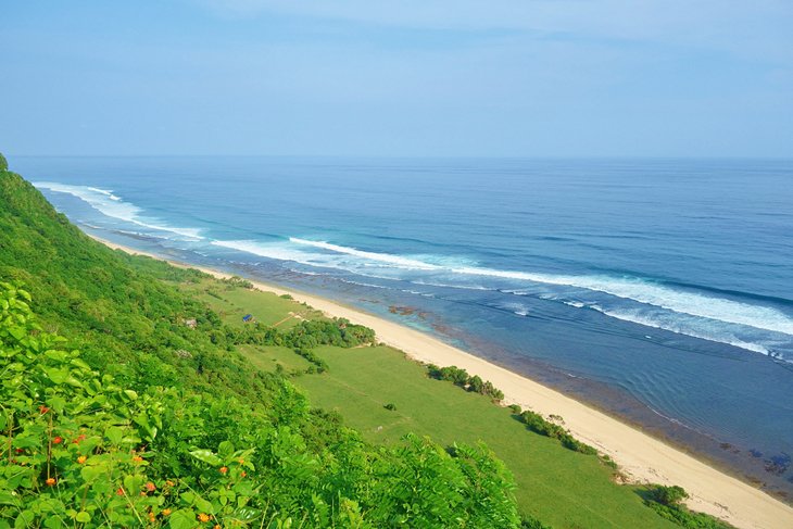 Secluded Nyang Nyang beach