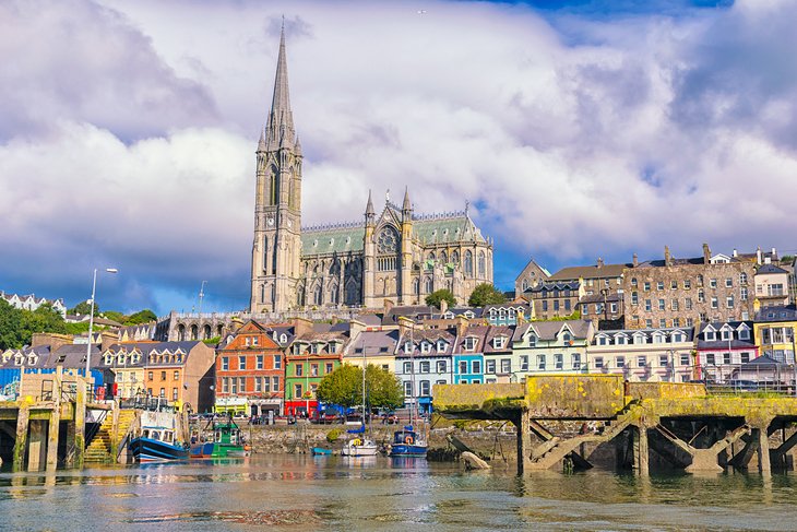 The small fishing port of Cobh in Cork Harbour