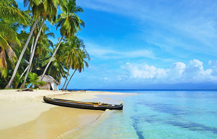 Beach in the San Blas Islands