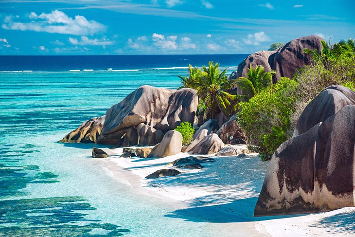 14 playas mejor valoradas en las Seychelles