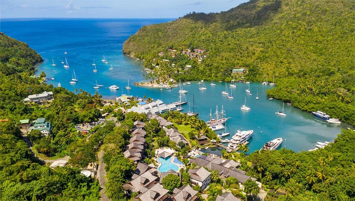 Photo Source: Marigot Bay Resort and Marina