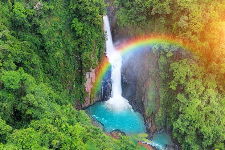 Rainbow over Haew Suwat Waterfall